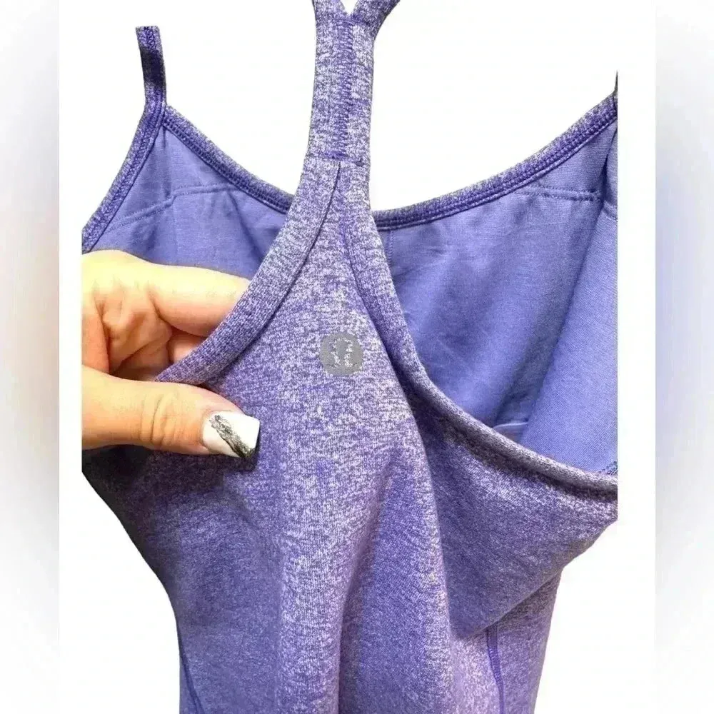 LULULEMON PURPLE POWER Y TANK TOP - Image 3