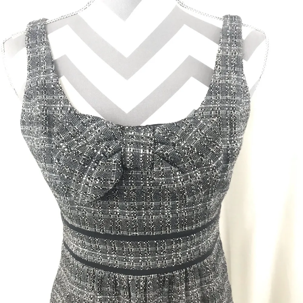 Tibi Tweed Pinafore Dress - Size 4 - Image 5