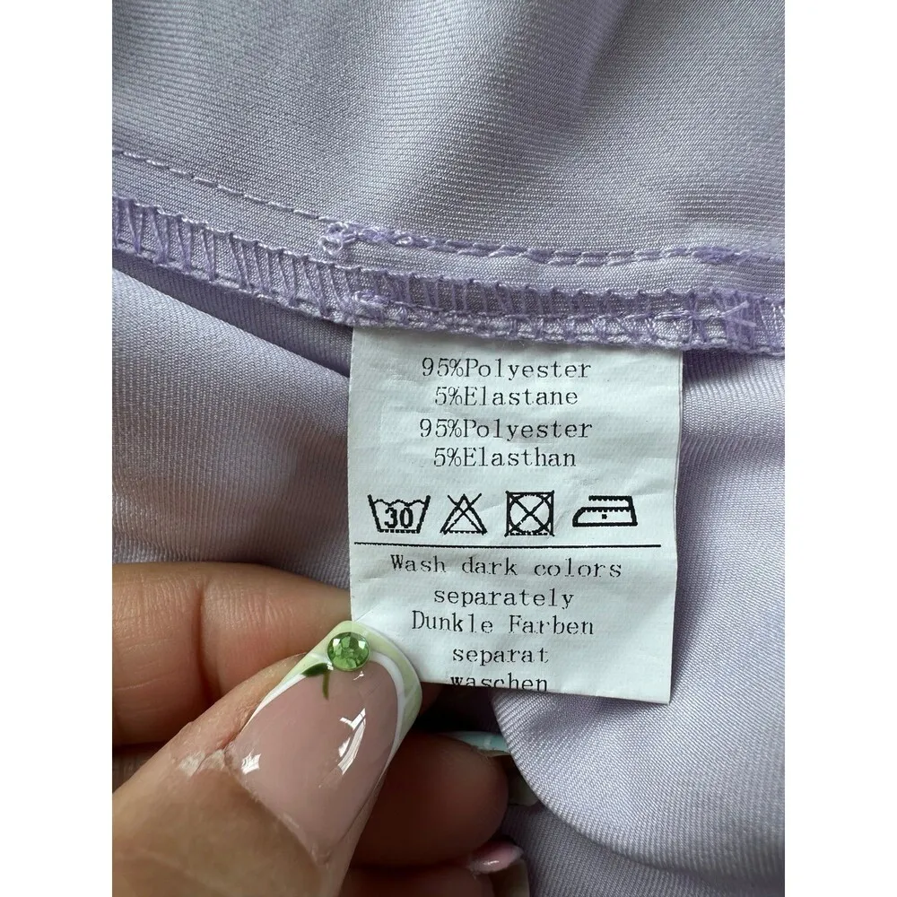 Belle Poque Women's Puff Short Sleeve Sweetheart Neck Swing A - Image 8