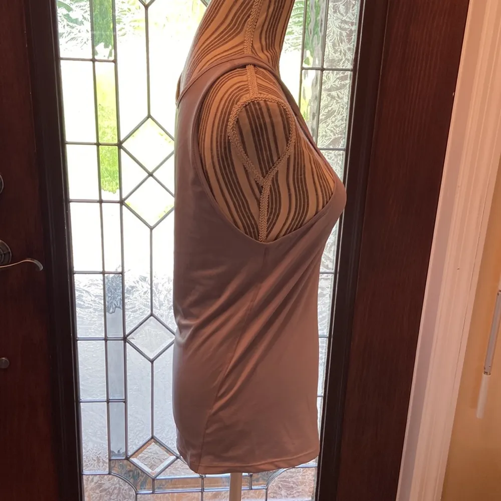 Icy Zone cross cross grayish lavender small top - Image 5