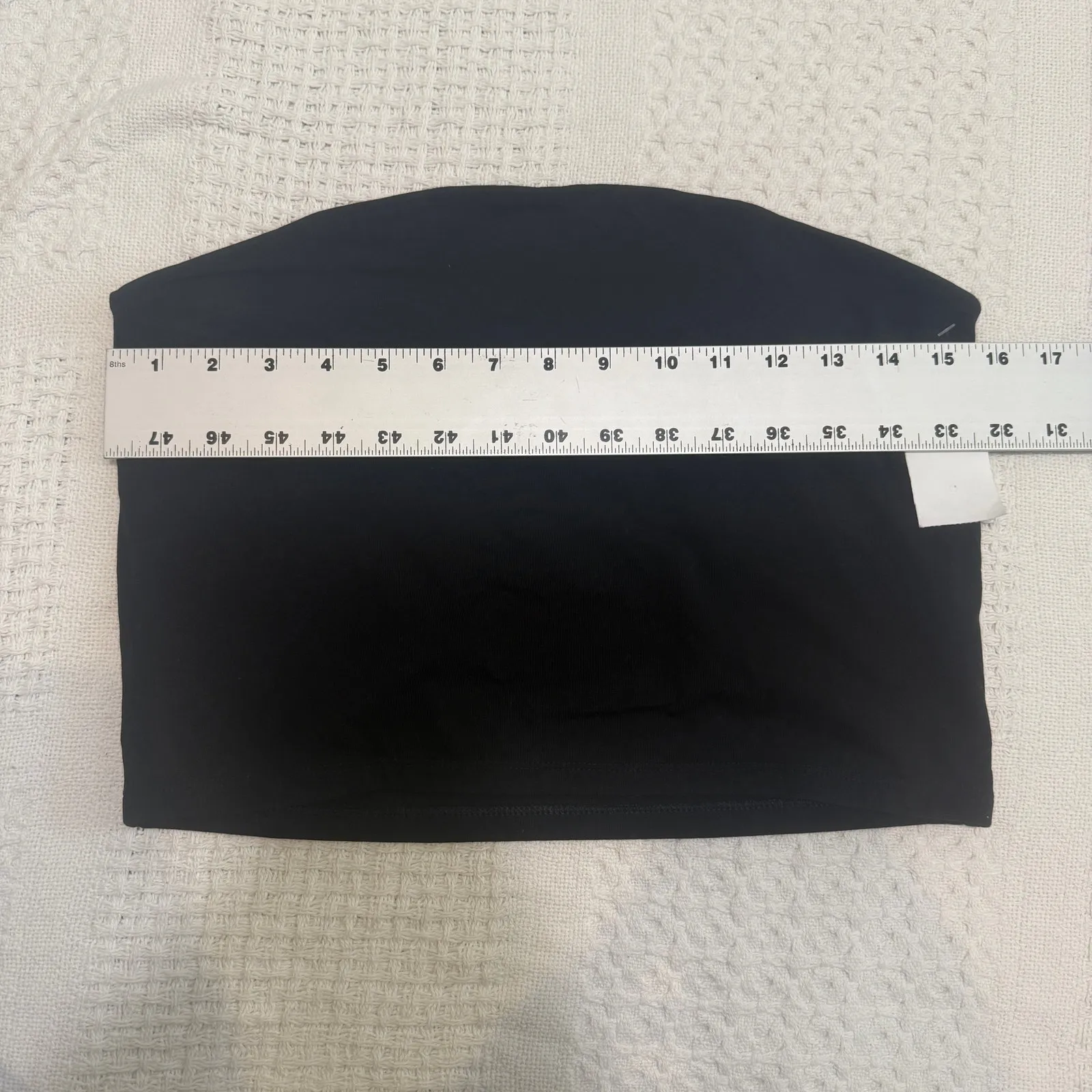 new Nordstrom BP. large strapless bandeau tube top BC 3128 Black - Image 3