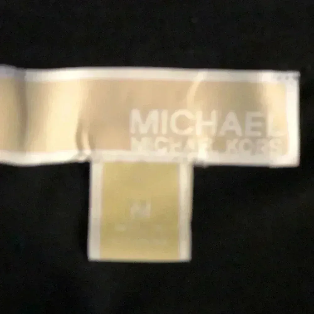 MICHAEL KORS Black Sleeveless Ruffle Trim Dress - Image 9