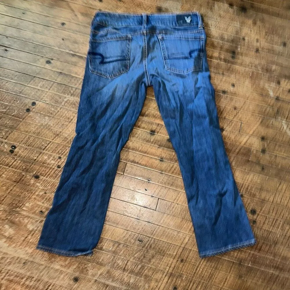 American Eagle distressed basic Artist crop size 6 jeans - Image 6