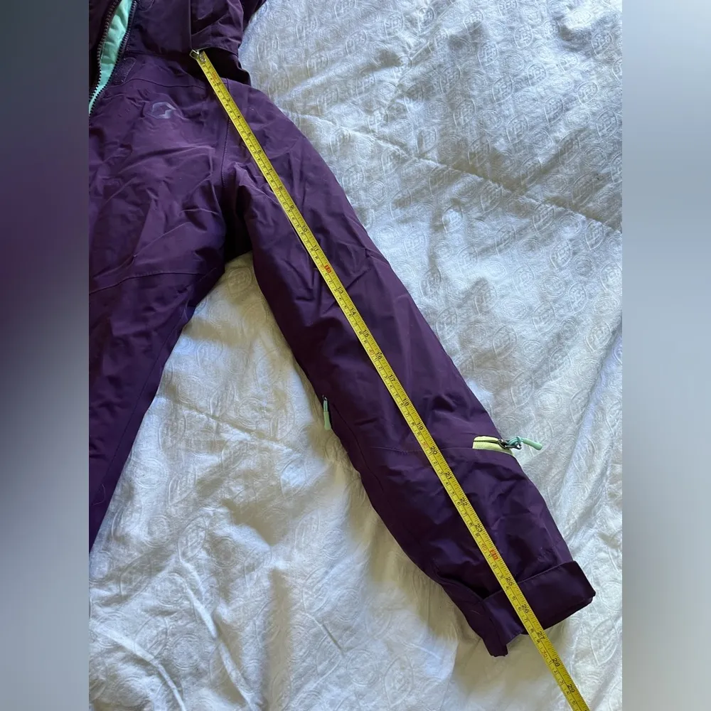Scott Outerwear Purple Ski Jacket Insulated Quilted Design Size 0 - Image 4