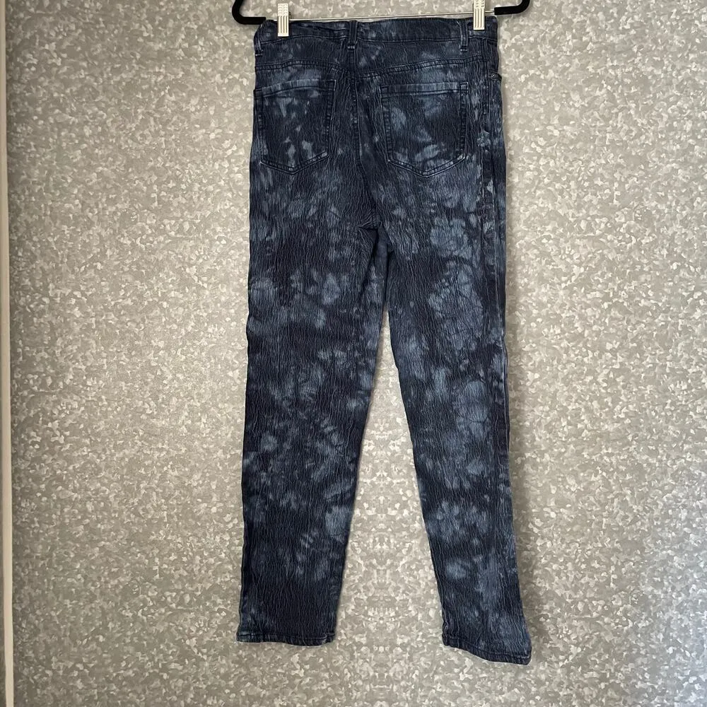 Gloria Vanderbilt Straight Leg Tie-Dye Amanda Jeans - Size 8 Short - Mid Rise - Image 7