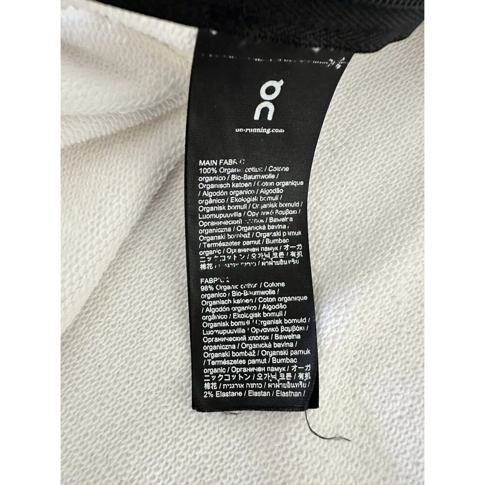 On Cloud Womens Crewneck White Sweatshirt Size XL - Image 12