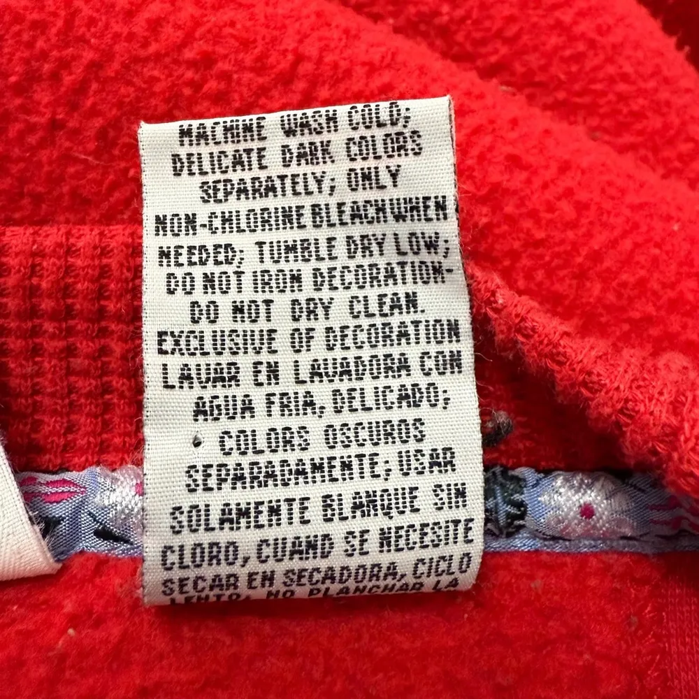 Vintage 90’s Mickey & Co. Sweatshirt Size M Red Size M - Image 6