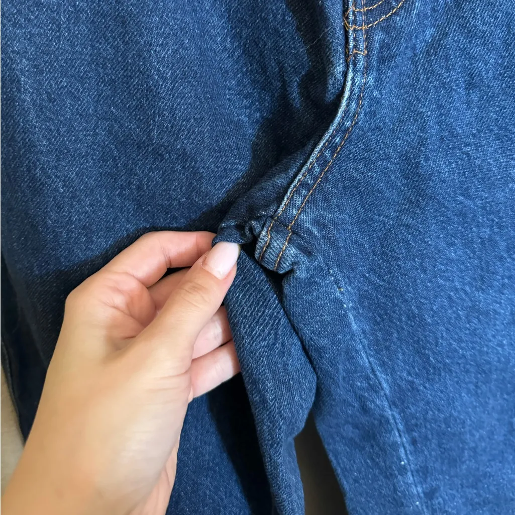 Free People Over The‎ Rainbow Flare Jeans High Waisted Blue Women's Size 27 - Image 7