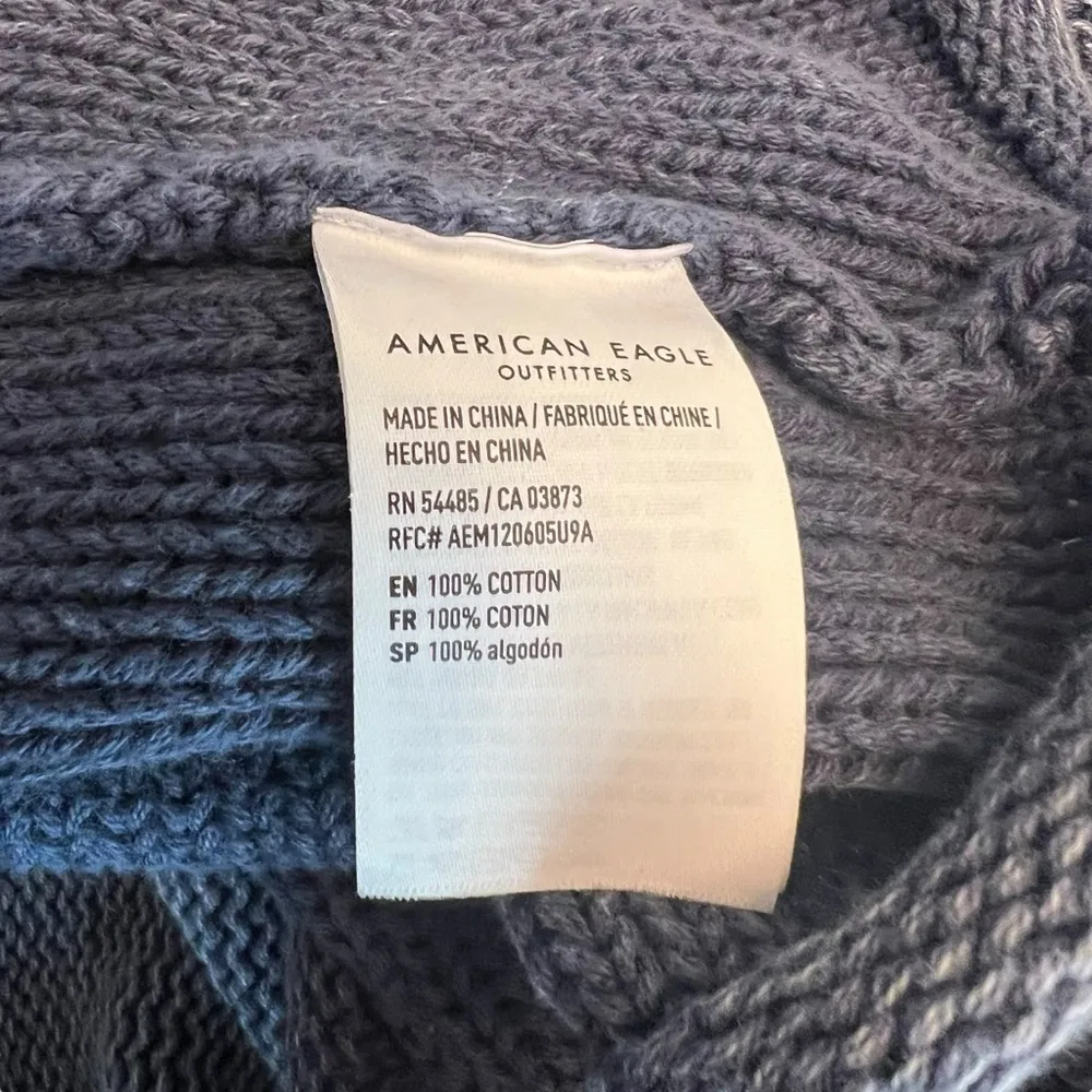American Eagle - Boat Neck Oversized Slouchy Sweater Sz M - Image 5