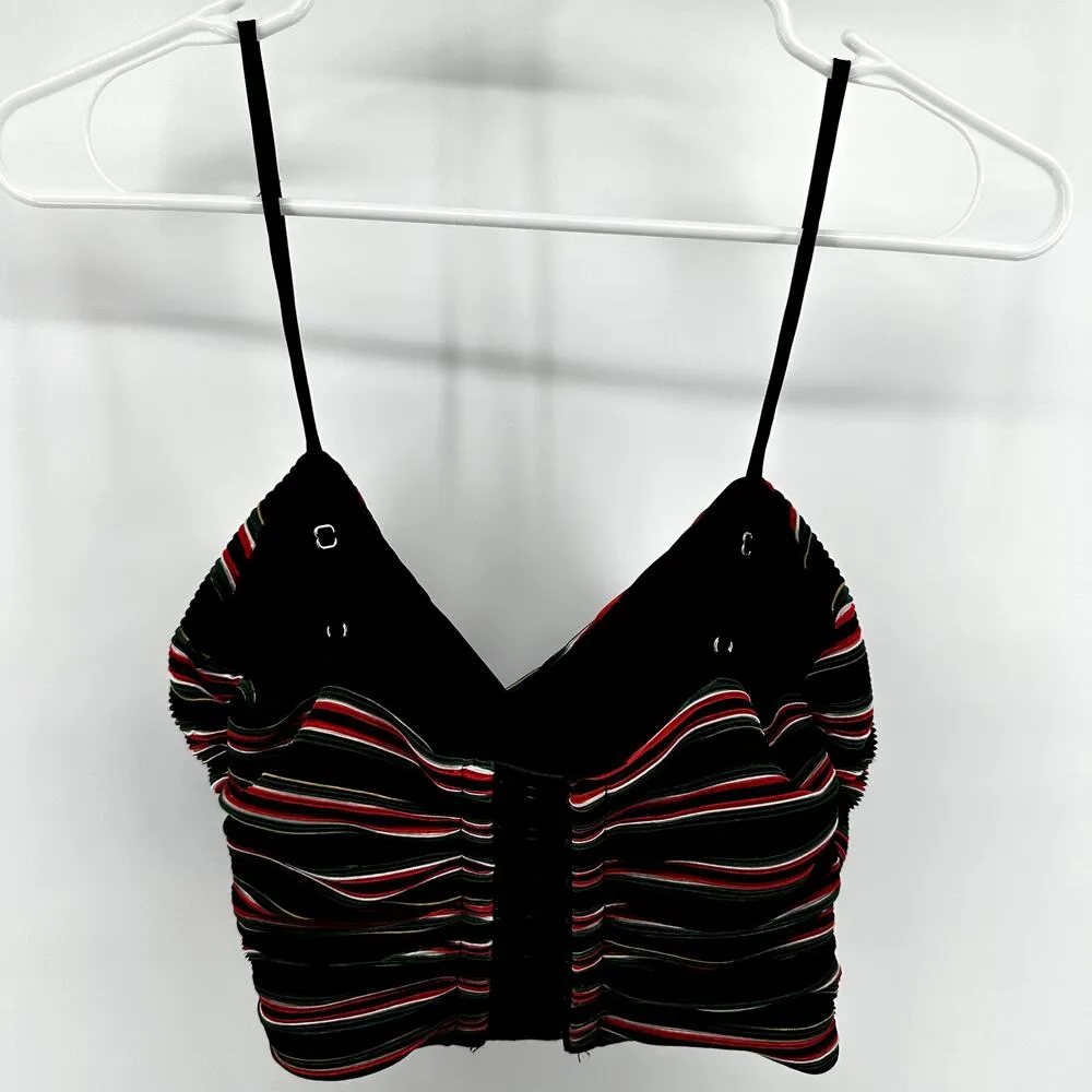 House & Harlow Revolve Arnound Top Tania Pant Set Striped Crop Top Wide Leg S/XS - Image 5