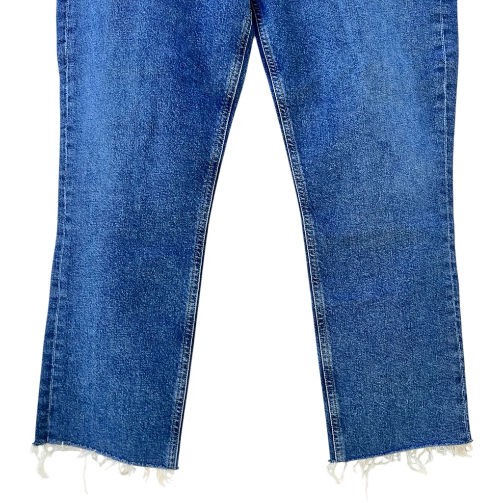 Jenni Kayne x AGOLDE Riley High‎ Rise Straight Crop Jeans Blue Escape Wash 30 - Image 7