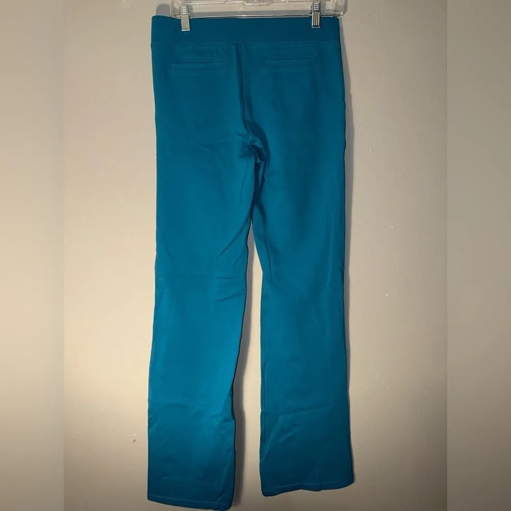 Betabrand blue Midrise bootcut pull on dress pants medium long - Image 3