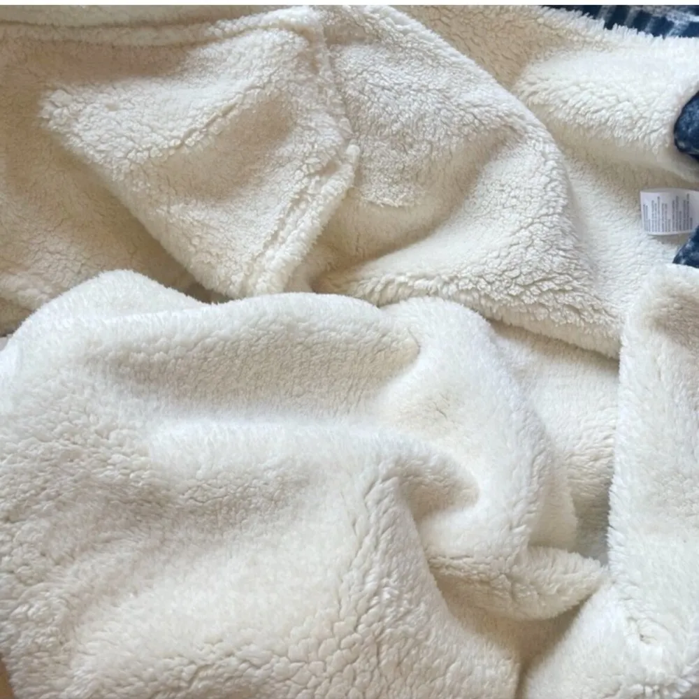 Miss You Poncho SLOUCHY Plaid OVERSIZED M/L Carbon - Image 9