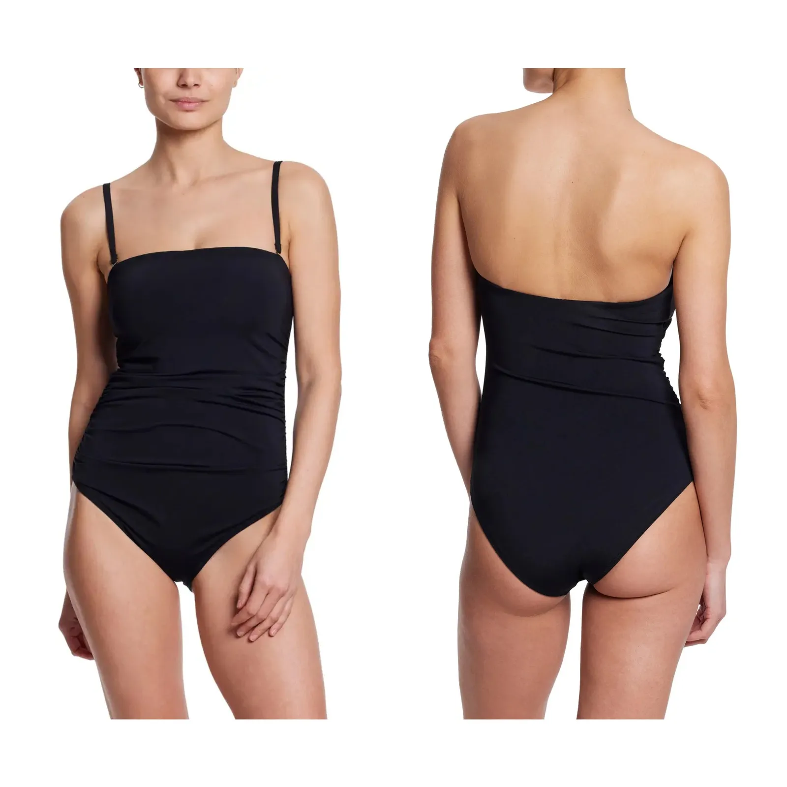 Hanky Panky Strapless Bandeau One-Piece Swimsuit Size XL - Image 9