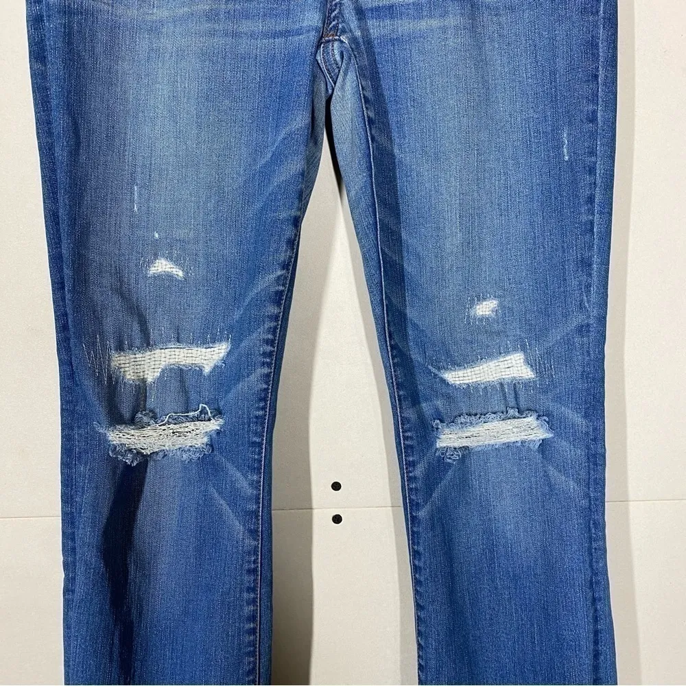 Madewell Cali Demi Boot Jean in Bronson Wash Button Front Edition - Image 7