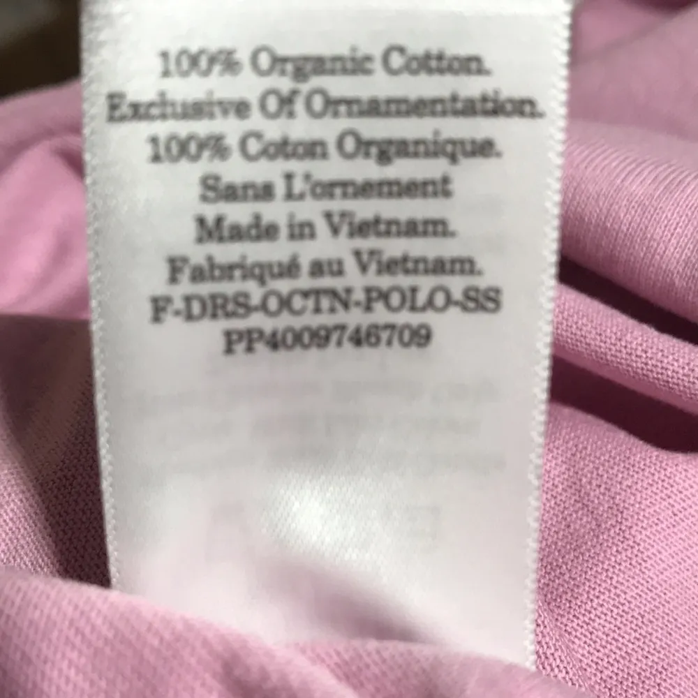 Everlane Organic Cotton Polo Dress Open Plunge Neckline Lilac M (6-8) NWT - Image 7