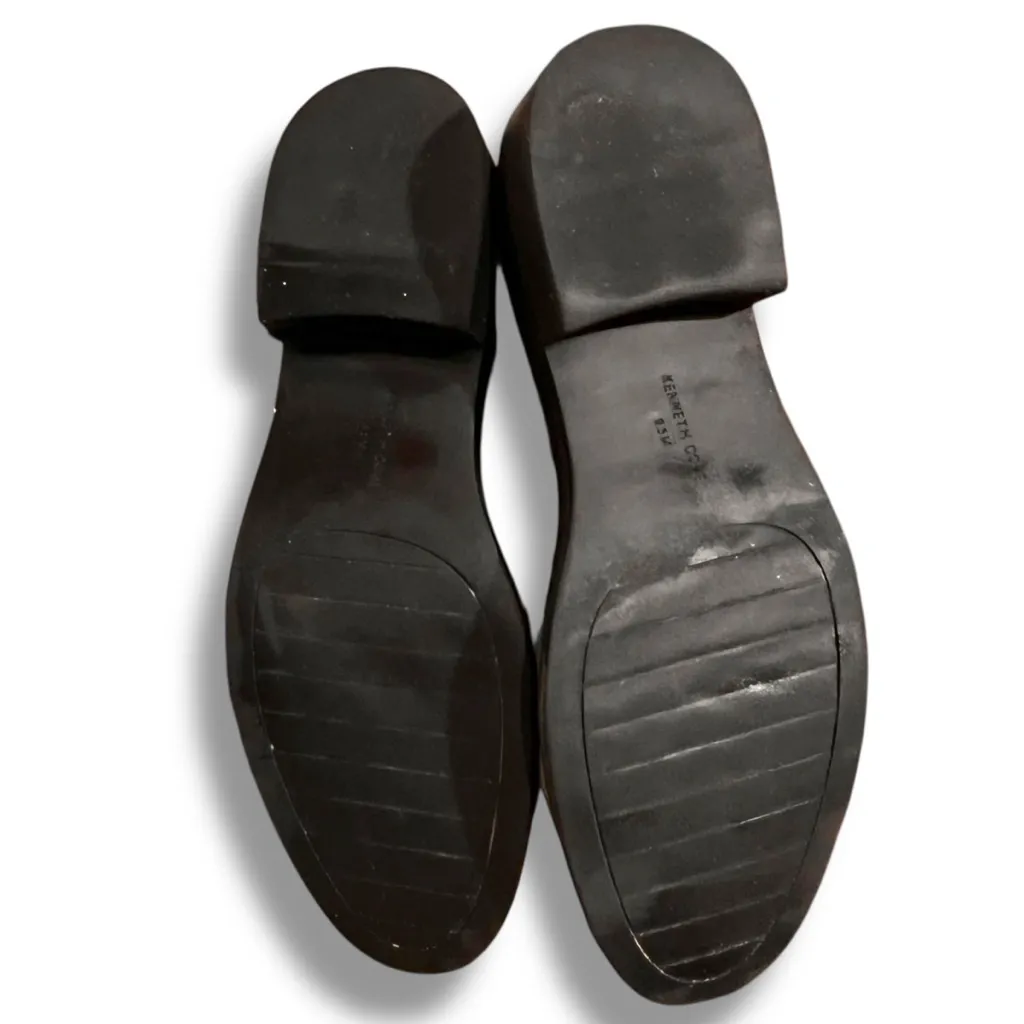 Women's Kenneth Cole New York Levon Chelsea Boots Size 9.5 Green Camo Grunge - Image 6