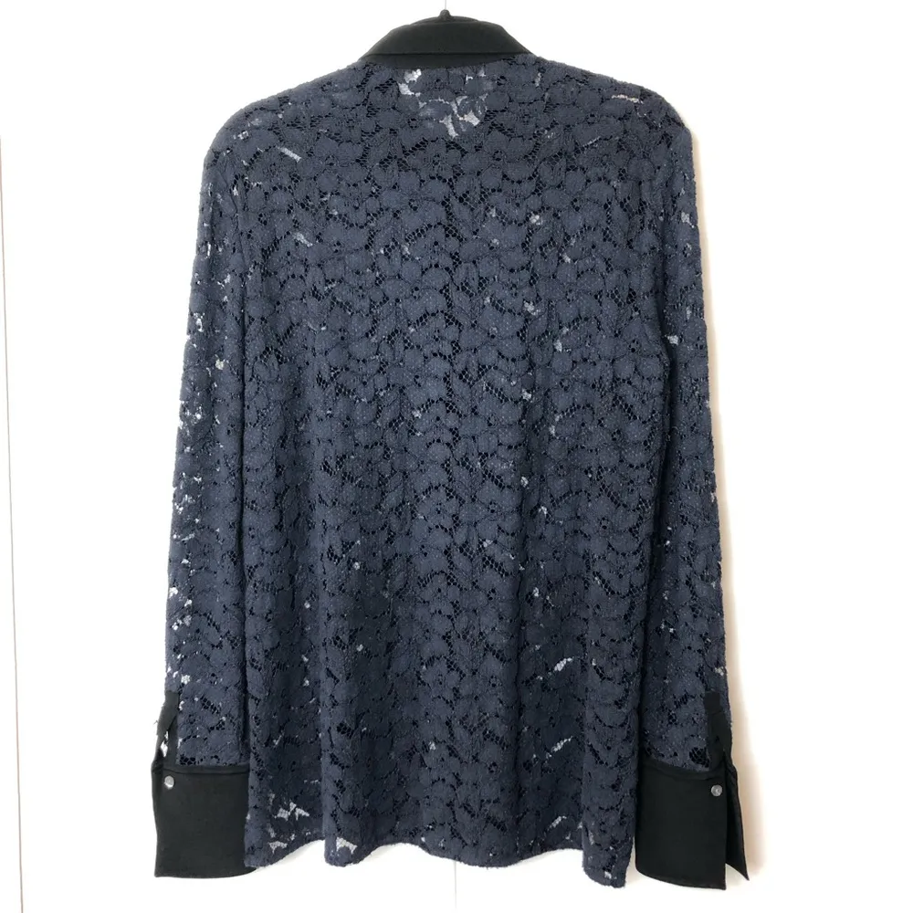 3.1 Phillip Lim Classic Lace Shirt Long Sleeve - Image 7