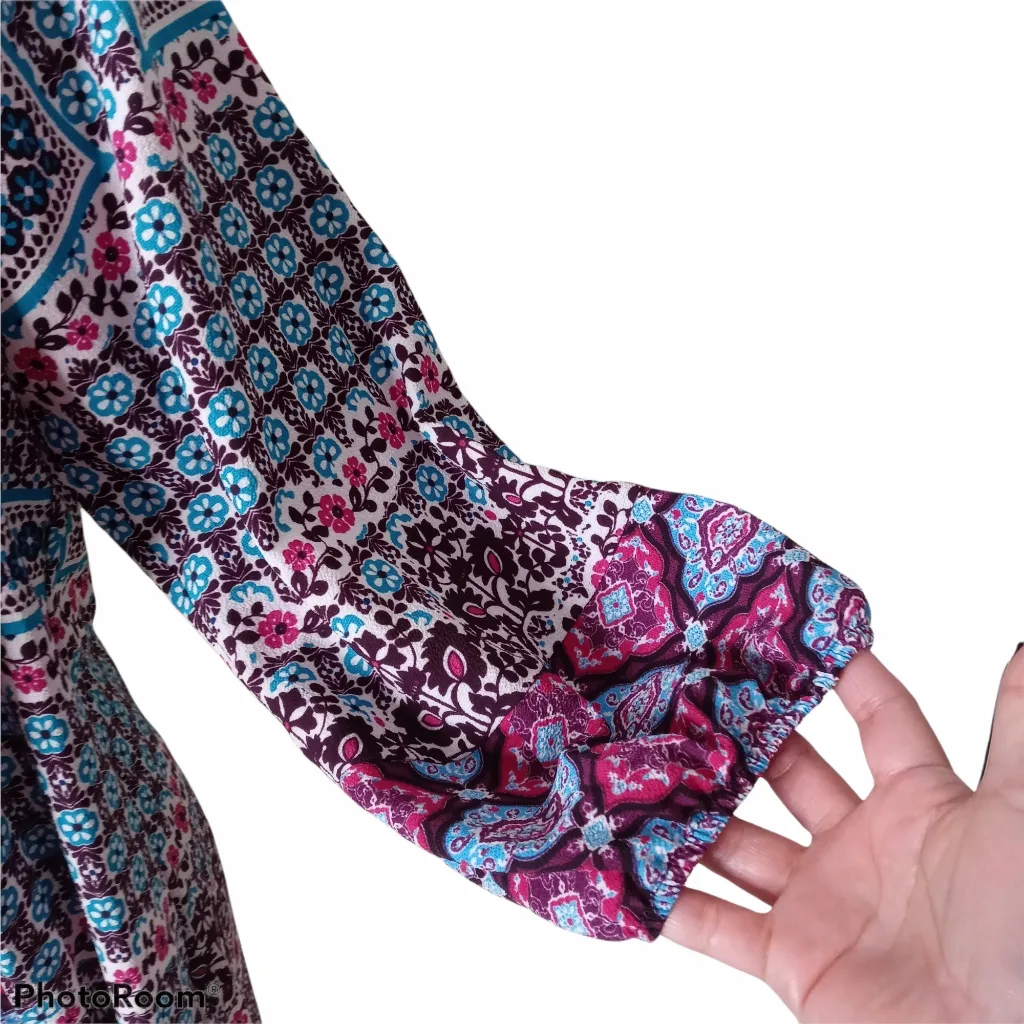 Valerie Stevens Women's Floral Blouses Size Large - Image 3