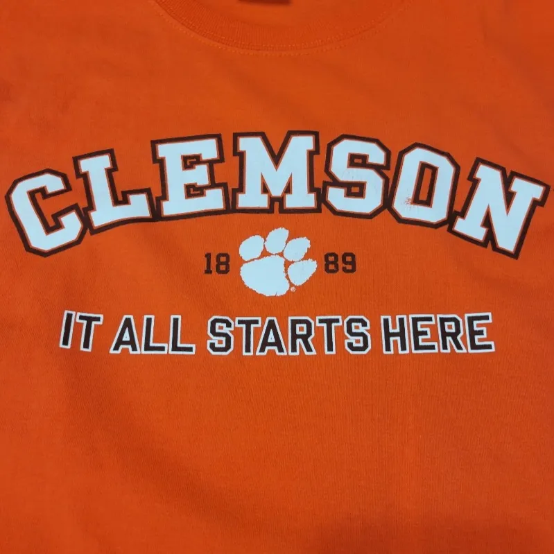 Gildan Clemson University Tigers Shirt Size XL By  Alma Mater Graphic Print Shirt - Image 4