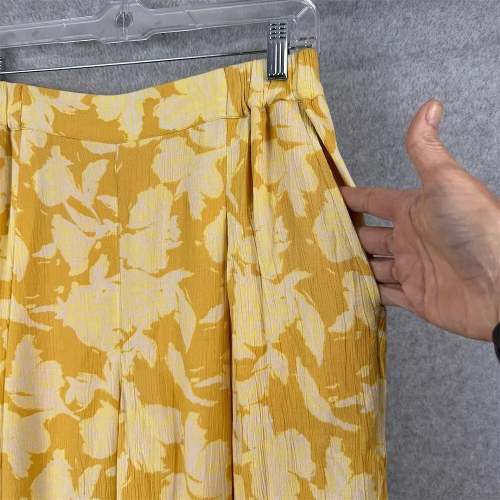 The Normal Brand Women's Pleated Yellow Floral Wide - Image 4