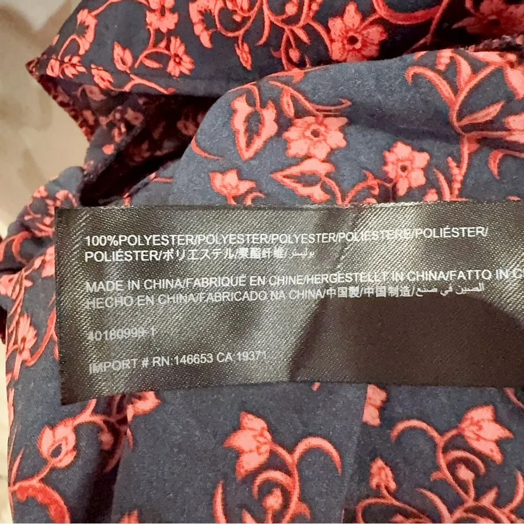 The Fifth Label Archer Long Sleeve Mini Dress in Navy Floral Size M NWT - Image 7