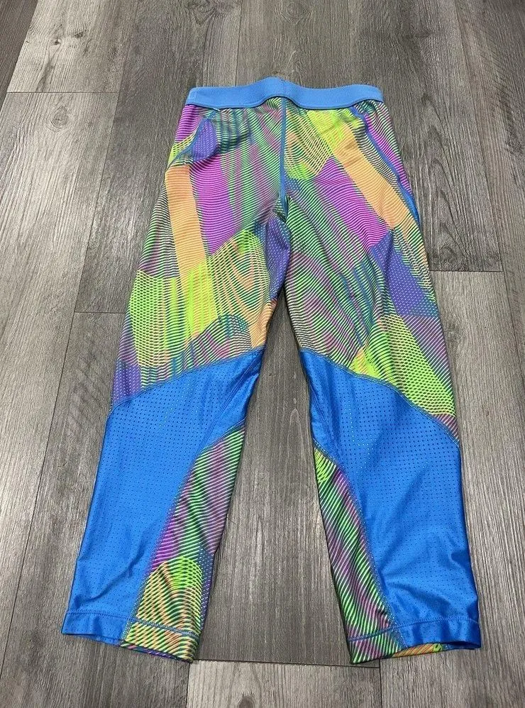 Nike Pro Hypercool Frequency Photo Blue/Pink 725475-435 Women's Training Capris - Image 10