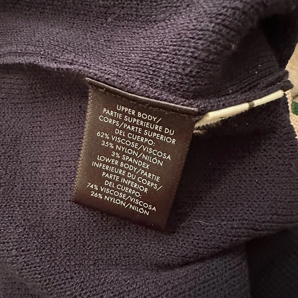 Ann Taylor Stripe Flare Knit Sweater Dress in Green Eden XXS - Image 6