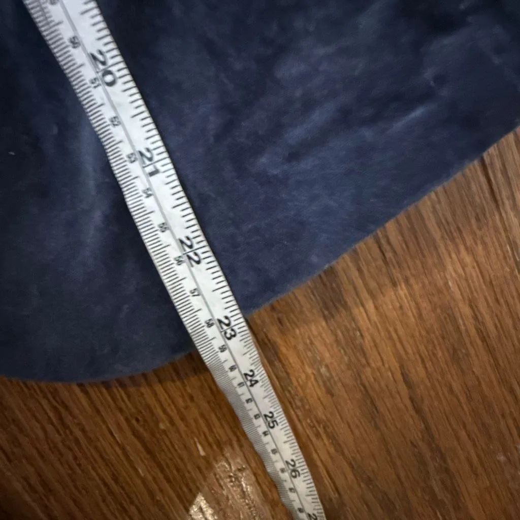 New York & Company velvet blue blazer size 4 - Image 5