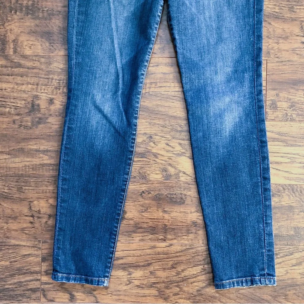 Joe’s • Skinny Ankle jeans mid rise Evelyn medium wash blue stretch cropped - Image 7