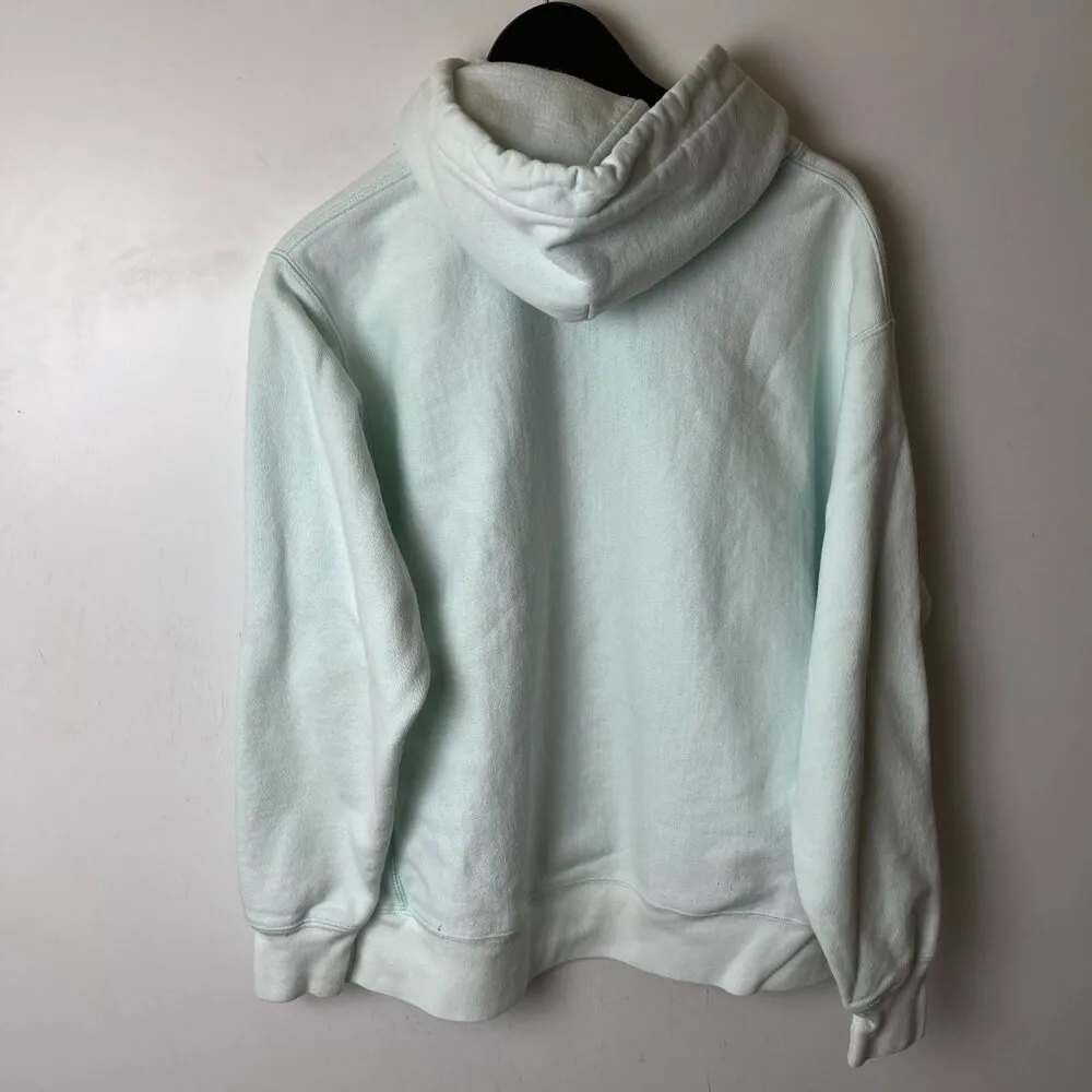 Champion Reverse Weave Hoodie Sweatshirt Medium M White Graphic - Image 16