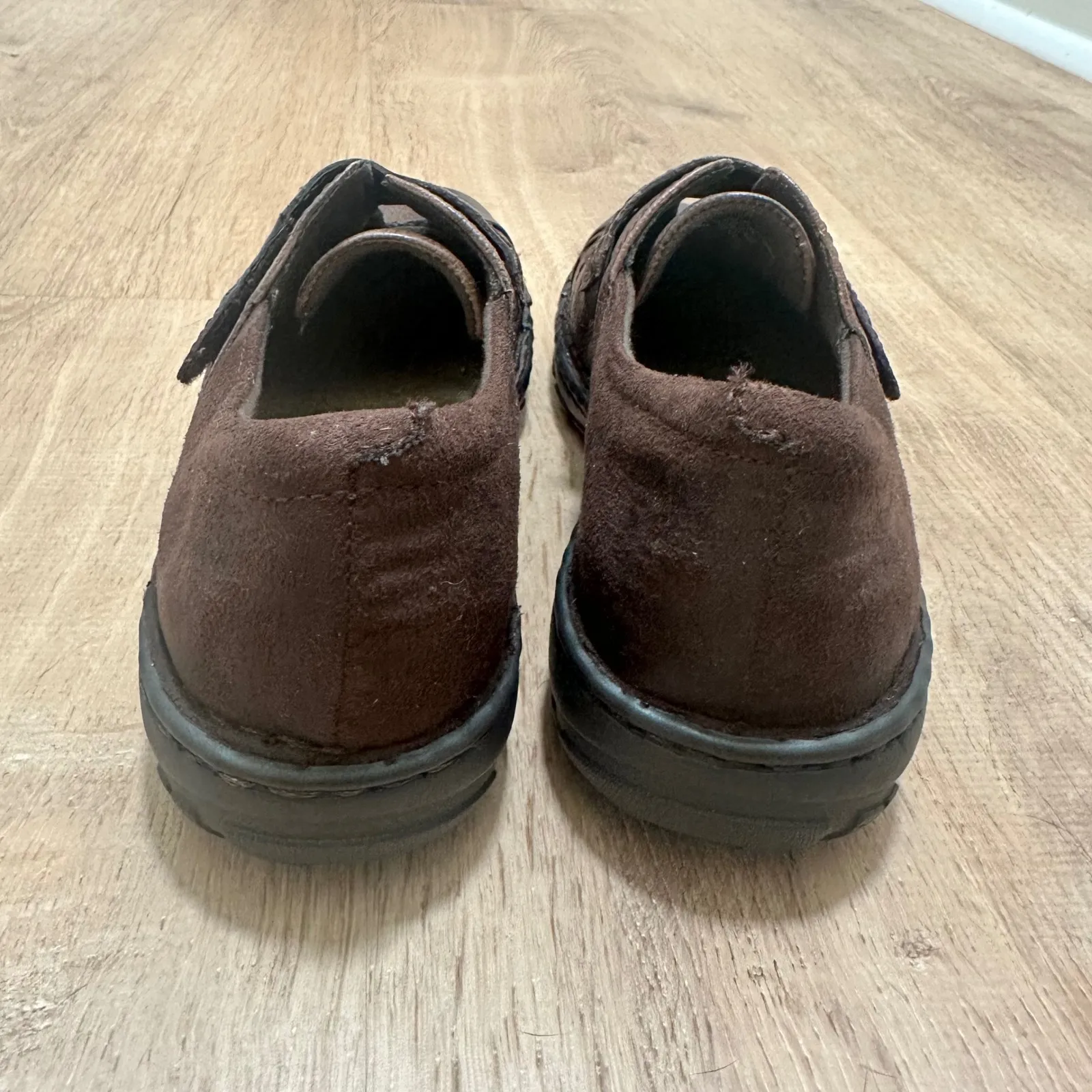 EARTH SPIRIT | Women's Brown Leather Comfort Slip On Shoes - Image 4