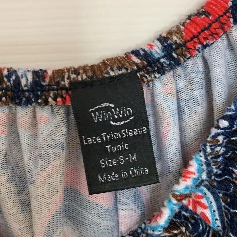 Winwin  Paisley Print Tunic Top - Image 3