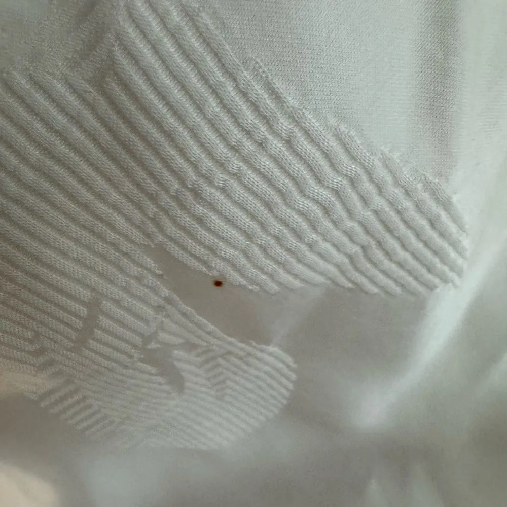 COS Floral Jacquard Utility Trousers Size 12 - Image 11