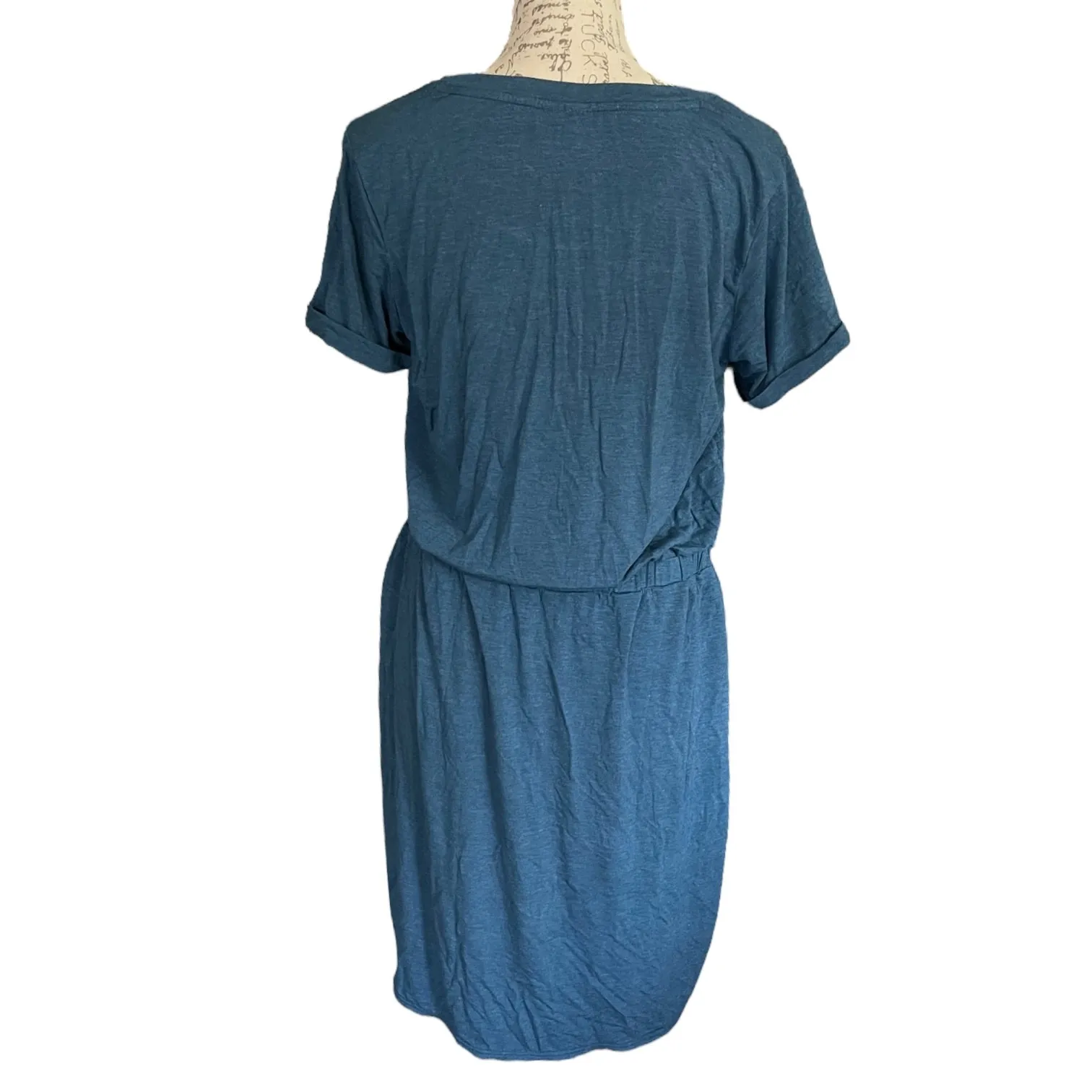 32 Degrees Cool Elastic Waist T Shirt Dress Size Large - Image 2