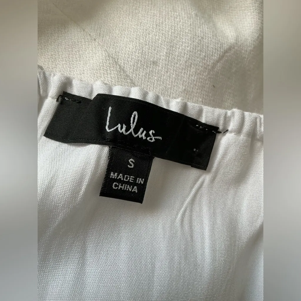 Cute LULUS LINEN jumpsuit ☀️☀️☀️ White - Image 10