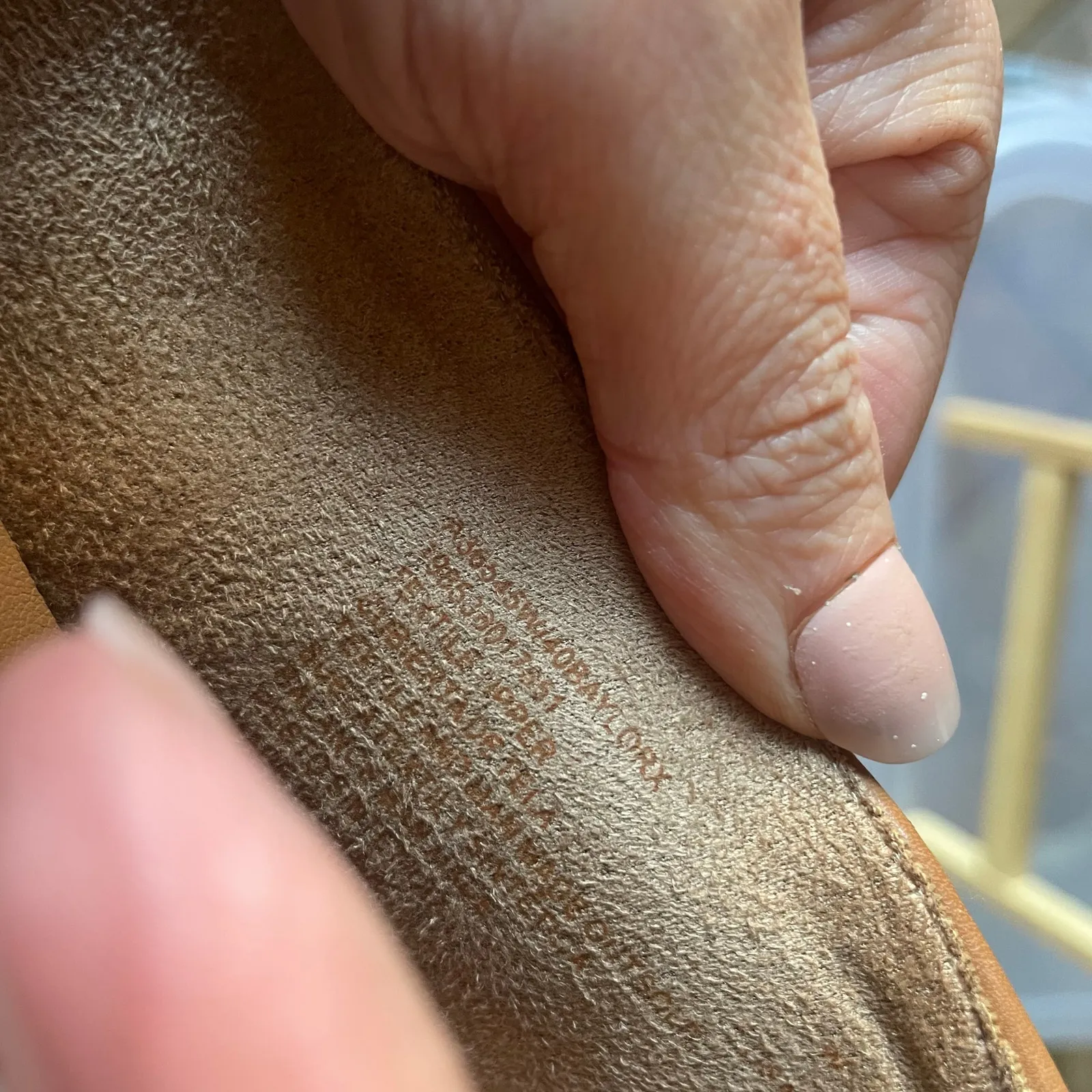 Aerosoles Betunia Womens Size 12 Flats Beige Textured Fabric Slip On NEW - Image 5