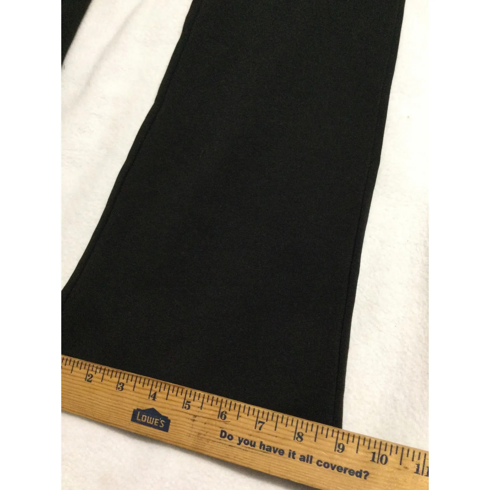 Riders by Lee Black Flare Leg Pants Women's Size 12A - Image 4