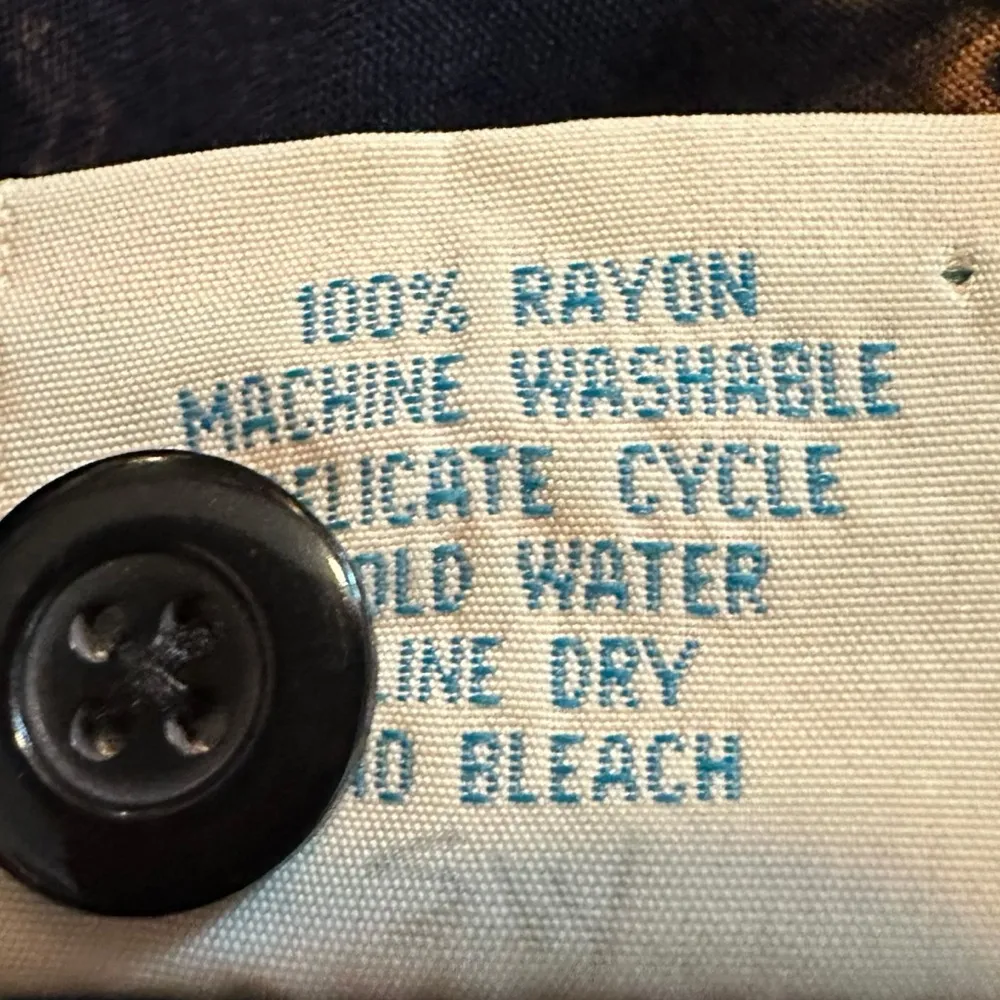 Vintage 90s Far Away Tropical Tie Dye Fish Maxi Dress & Top Set Size Large Beach - Image 9