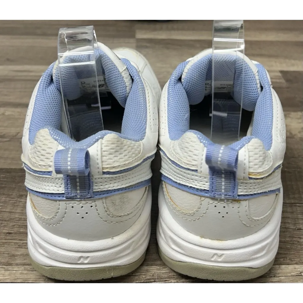 New Balance 409 V2 Shoes Sneakers Womens Size 8 D Wide Width White Blue - Image 7