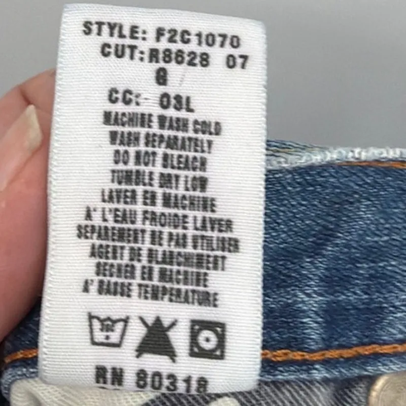 Lucky Brand Socialite Bootcut Y2K Womens Jeans Sz 8 Americana Low Rise USA - Image 10