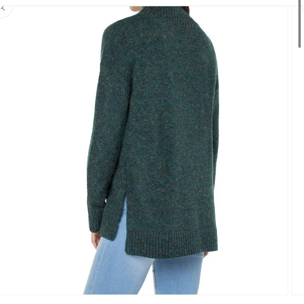 - Well Worn Mock Neck Yarn Sweater - Image 3