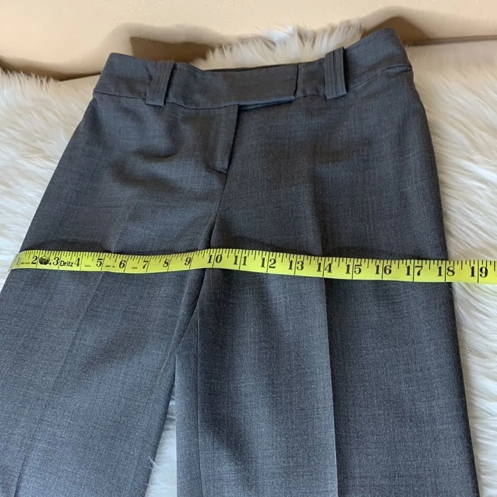 Ann Taylor LOFT Petites Gray Wool Blend Lined Dress Pants Size 2P - Image 10