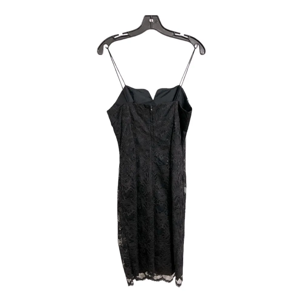 Vintage No Bran Lace Strapless Dress, like new size 9/10 Black - Image 2