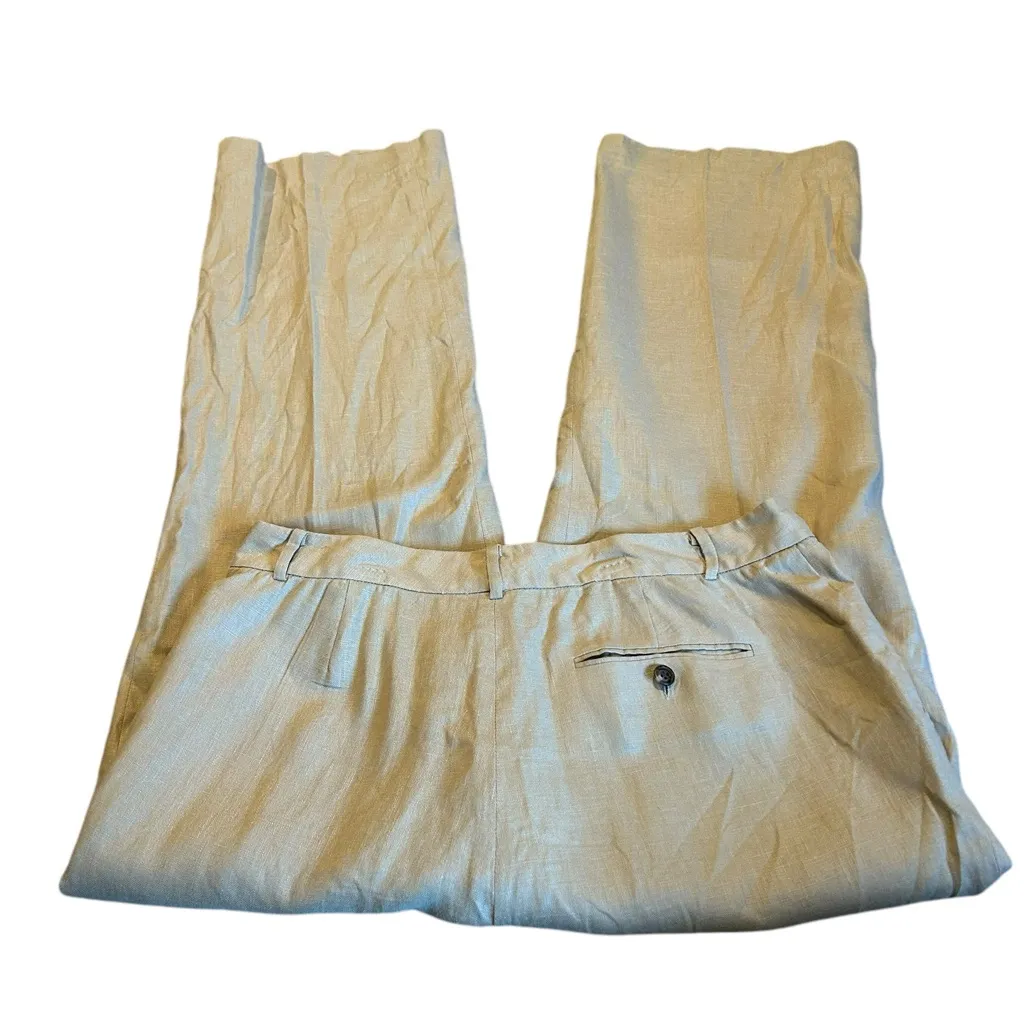 LRL lined linen pants - Image 2