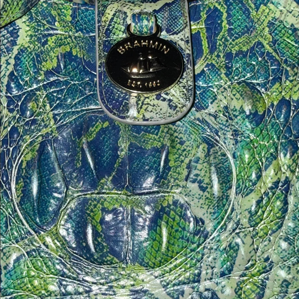 Brahmin Marley Green Viper Melbourne - Image 6