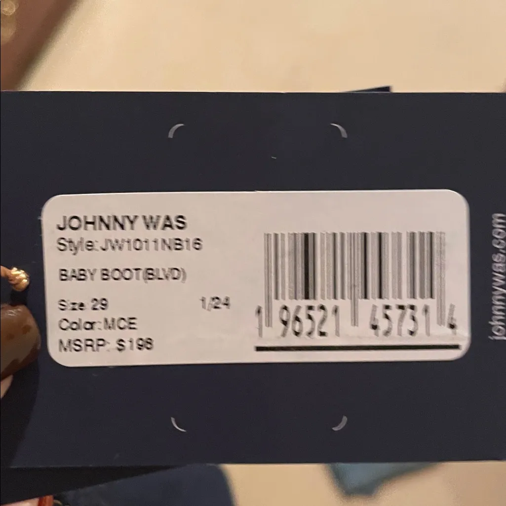 Johnny Was Dark Blue Baby Boot Jeans - Image 6