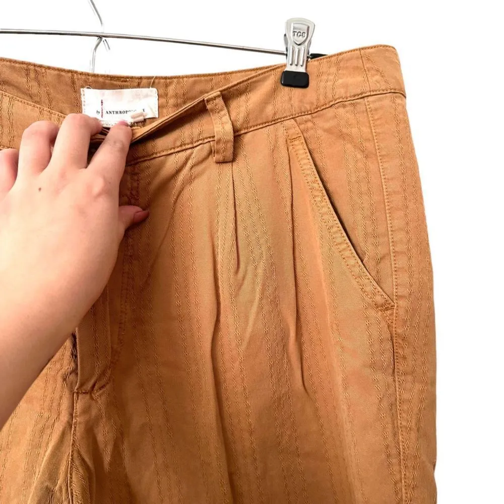 ANTHROPOLOGIE Scout Ankle Slim Pleated Pant Sz‎ 31 - Image 3