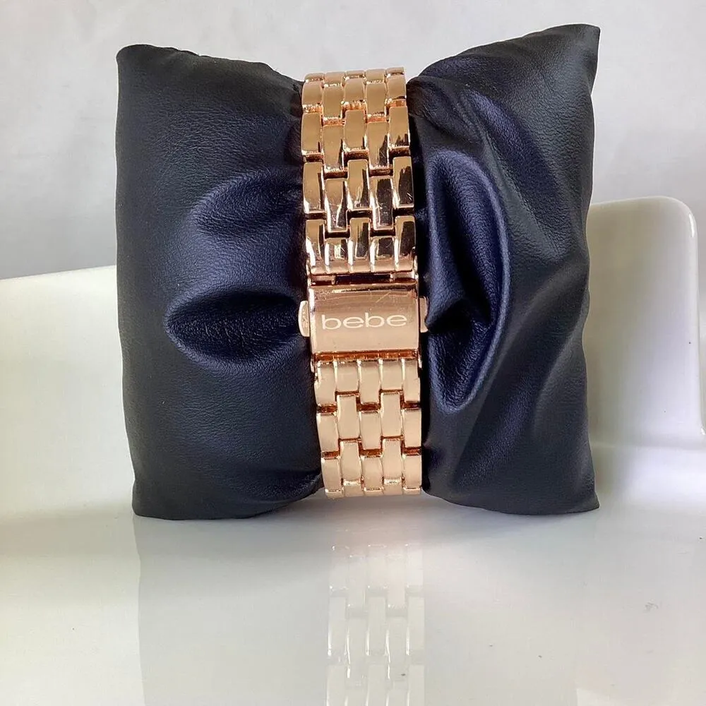 Bebe square face metal watch - Image 2