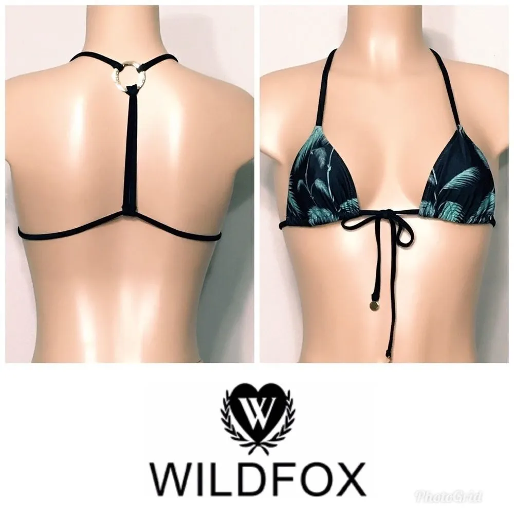 New. WILDFOX bamboo racerback bikini top. XS - Image 3
